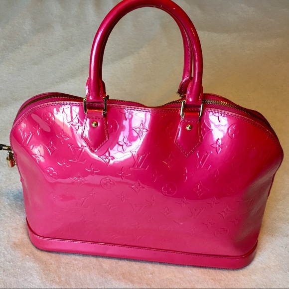 pink lv handbag